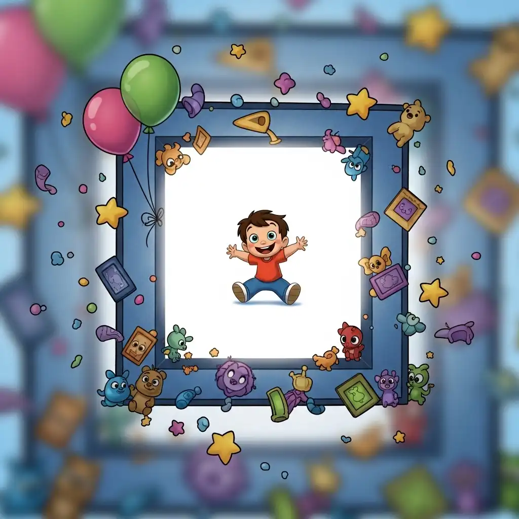 Checking image edges to remove distracting elements