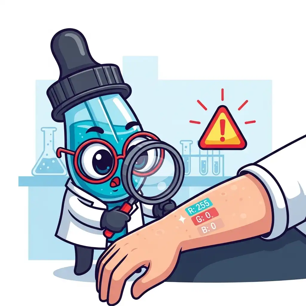 Checking skin tone RGB values for accuracy