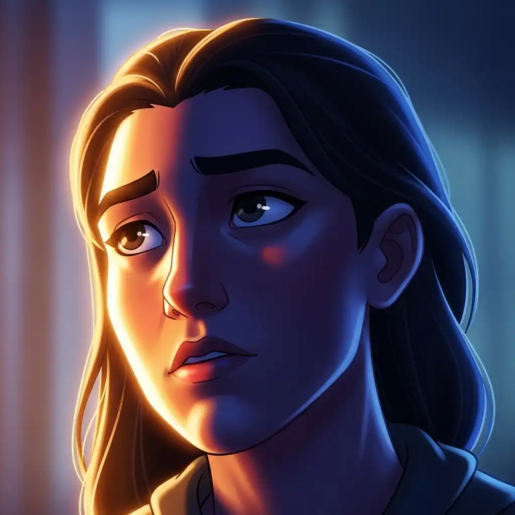 Example of split toning applying warm highlights and cool shadows to a photo