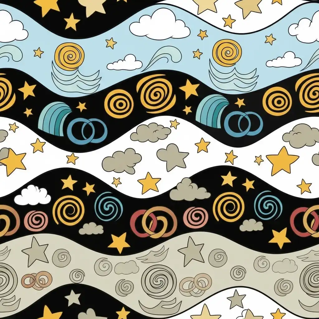 Photograph highlighting visual rhythm through repeating architectural elements